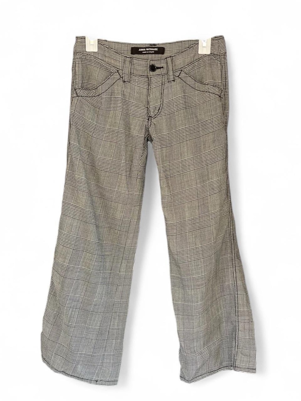 Junya Watanabe CDG Wool Houndstooth Trousers Mens S 28–30 Japan JM-P012